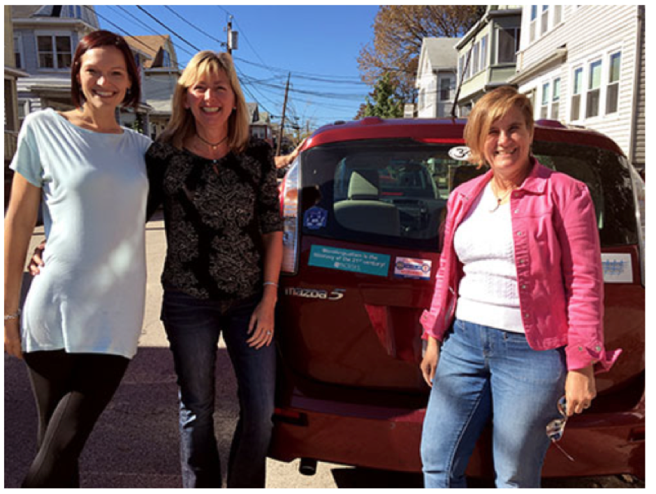 Beckie Rankin, Nicole Sherf and Kim Talbot 