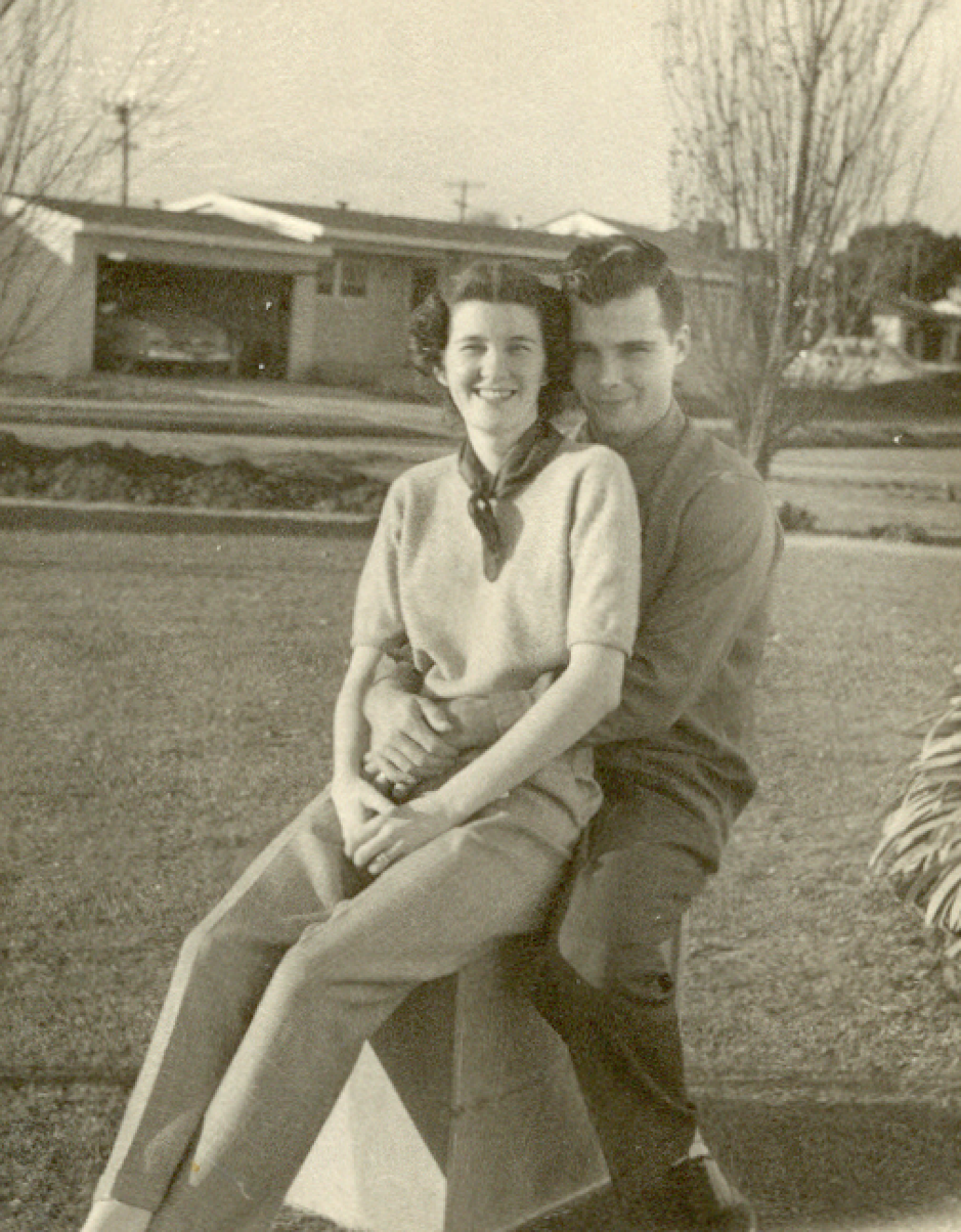 Kris’s mother and father early in their marriage.